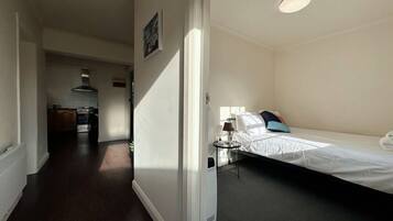 3 bedrooms, iron/ironing board, travel cot, WiFi