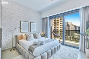 Premium Apartment, 1 King Bed, City View - bnbme | Act One Act Two | 1 BDR (Dubai)