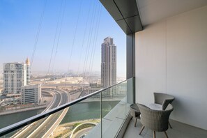 Deluxe-Apartment | Balkon