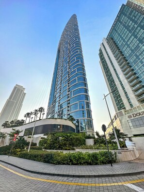 Fassade der Unterkunft