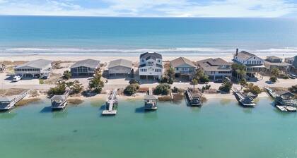 Twin Views - Oceanfront w/Creek Dock, 7-Bedrooms