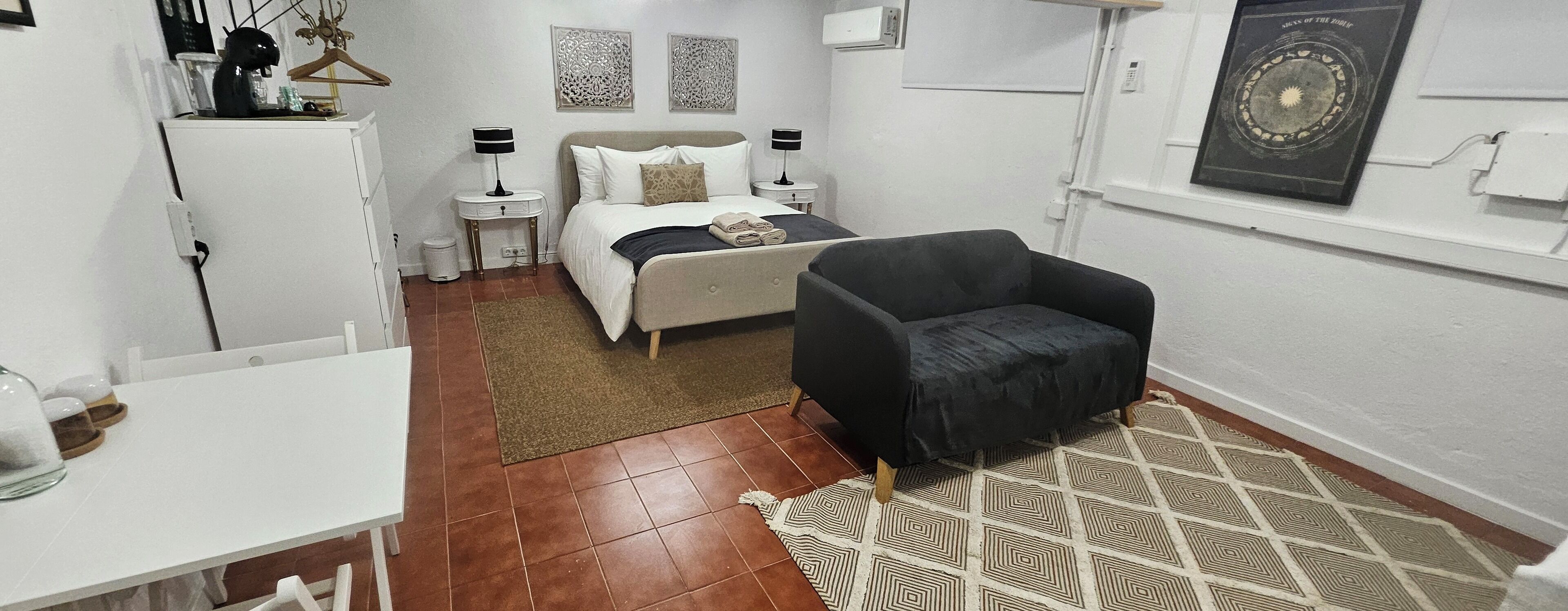 Habitación doble Prestigio, 1 cama matrimonial | Ropa de cama de alta calidad, edredón y camas Select Comfort 