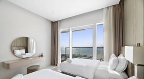 Design-Apartment | 2 Schlafzimmer, individuell dekoriert, Bügeleisen/Bügelbrett