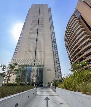 Fassade der Unterkunft