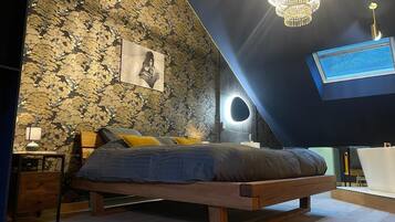 1 chambre, coffres-forts dans les chambres, fer et planche à repasser