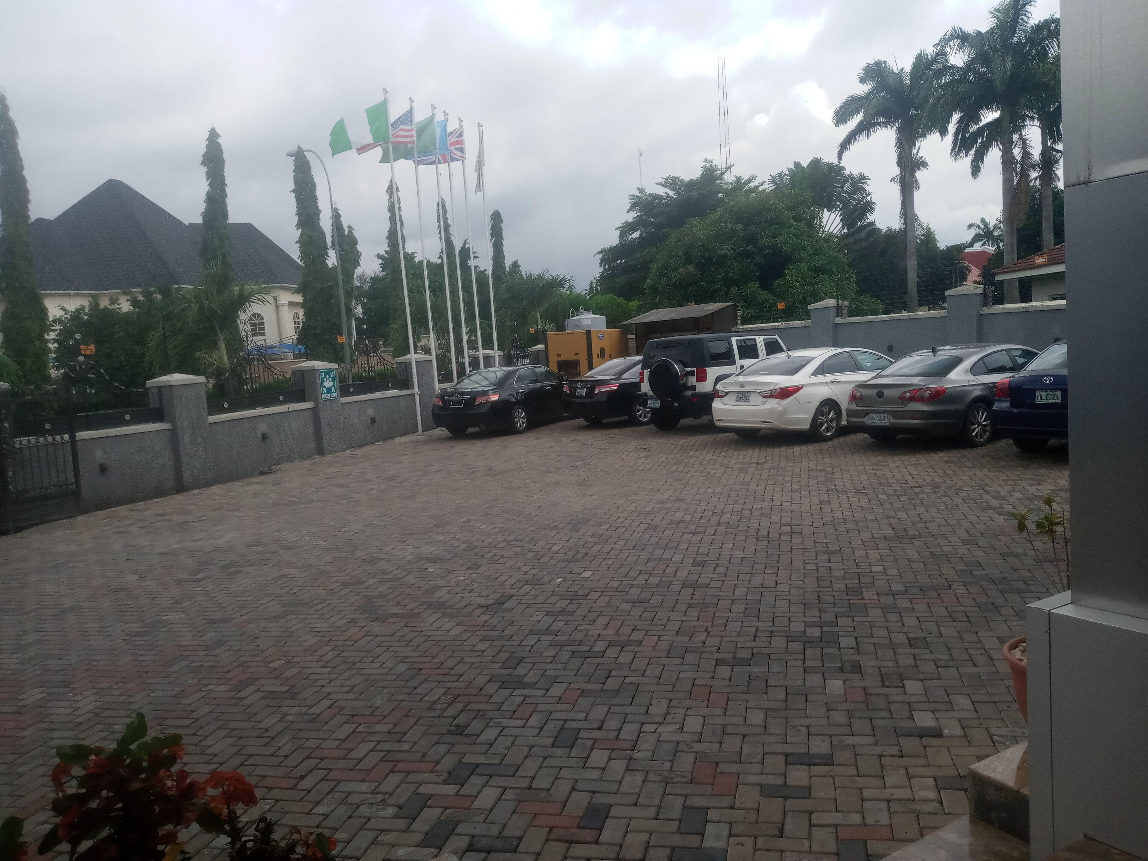 Fachada da propriedade