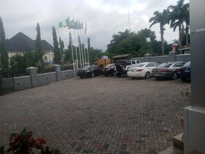 Façade de l’hébergement