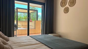 2 slaapkamers, een bureau, gratis wifi, beddengoed