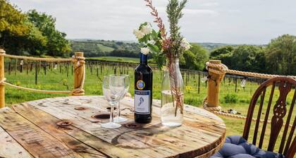 Bell Tent - in a Glorious Devon Vineyard