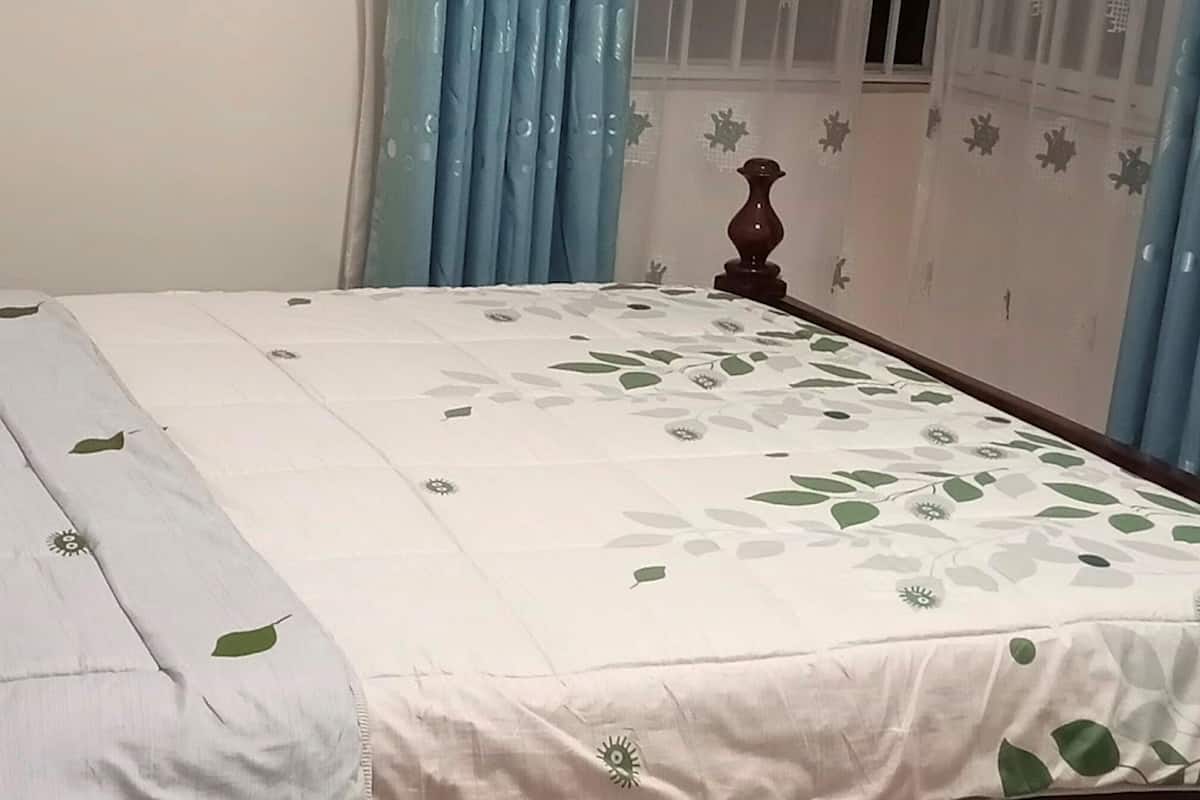 1 habitación y ropa de cama de alta calidad
