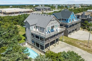 Exterior - Semi-Oceanfront Dog Friendly w/ Pool, Elevator, Hot Tub, Tennis, Beach Nearby (Avon)