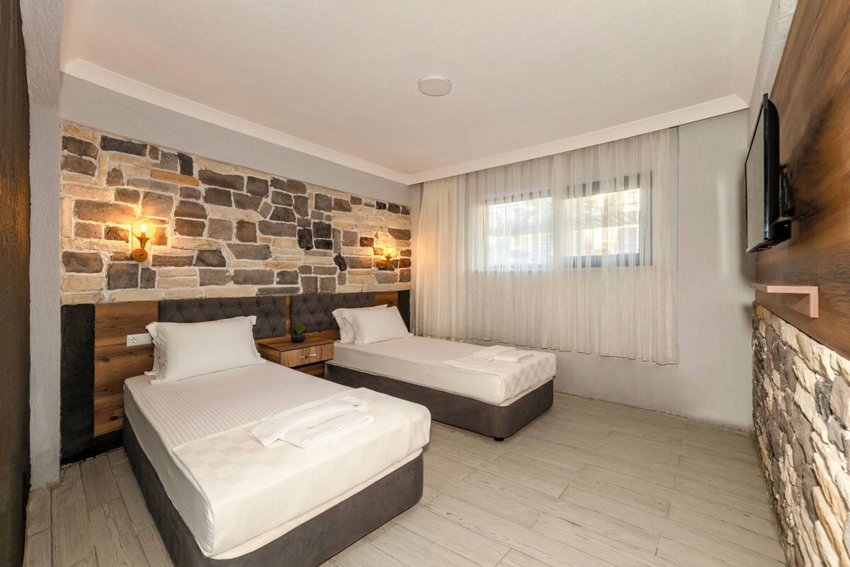 Duplex conforto | 2 quartos, roupa de cama