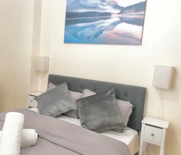 Apartment, 1 Queen Bed with Sofa bed | 1 bedroom, free WiFi, bed sheets - Modest 1-bed Apartment in Bristol (Bristol)