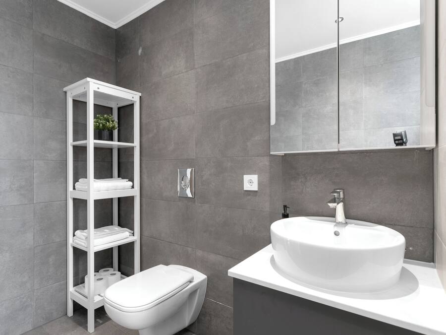 Shared bathroom