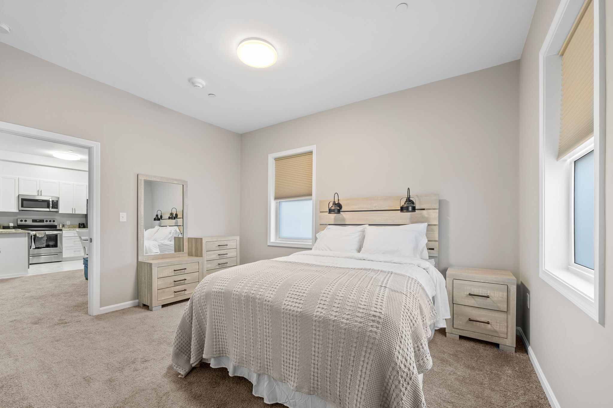 Appartement Deluxe | Draps en coton égyptien, literie de qualité