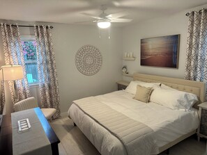 2 bedrooms, desk, iron/ironing board, free WiFi