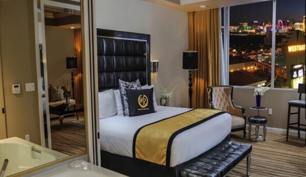 4 Schlafzimmer, Zimmersafe, Schreibtisch, Bügeleisen/Bügelbrett