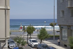 Uitzicht op strand/zee