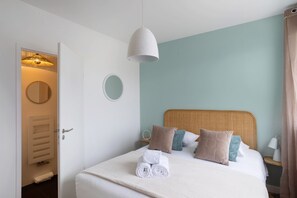 2 Schlafzimmer, Bügeleisen/Bügelbrett, kostenloses WLAN, Bettwäsche