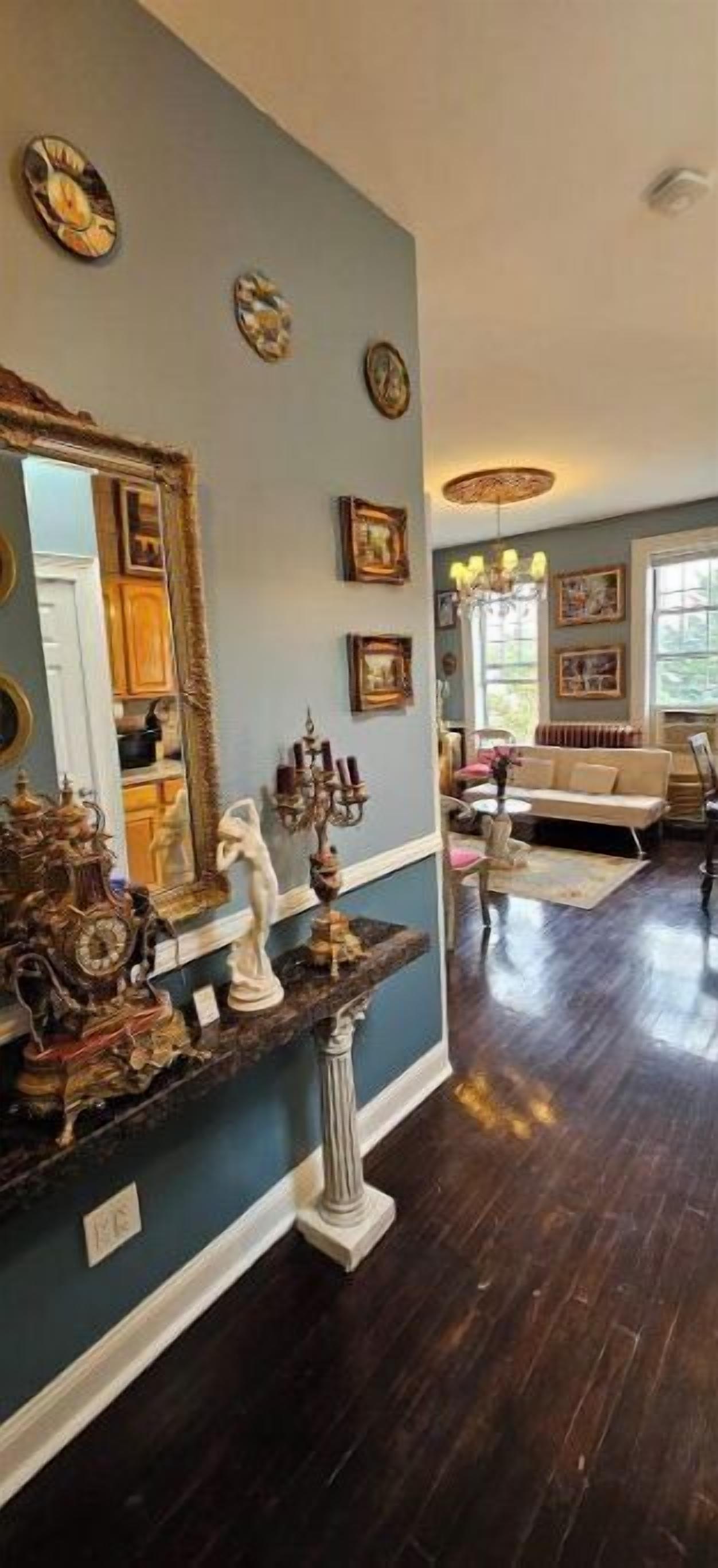 TV connectée, cheminée