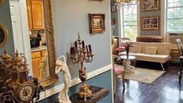 TV connectée, cheminée