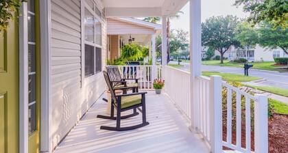 Calypso Cottage in Old Town Bluffton; single-level home in historic downtown