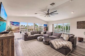 TV, video games, offices