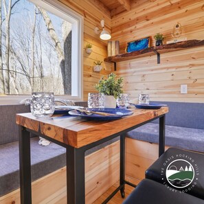 Dining - Set of 2 Treehouses in Hocking Hills Adventure! (Falls Township)