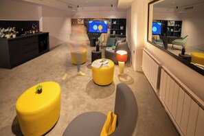 Sala de estar en el lobby