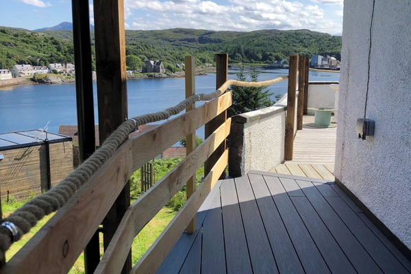 View from the front door