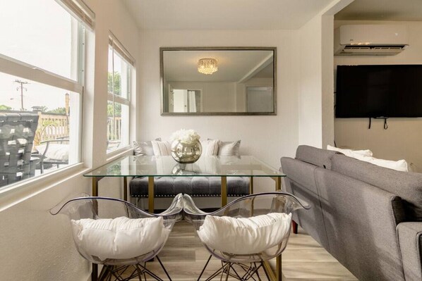 TV - 311 Upper · Upper Unit-NEW 2/1 Walk to EVERYTHING & Roof Deck! (Delray Beach)