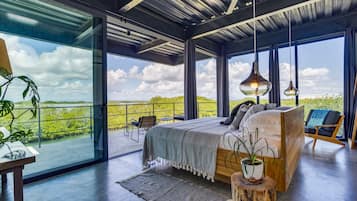 4 chambres, bureau, fer et planche Ă repasser, lit parapluie