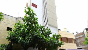 Majoituspaikan julkisivu