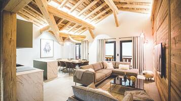 Signature appartement | Woonruimte | Smart-tv, vloerwarming en een kantoor