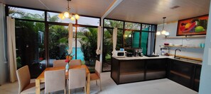 Family Apartment, Non Smoking, Pool View | Egyptian cotton sheets, premium bedding, down duvets - Hotel Ballena REY (Bahía Ballena)