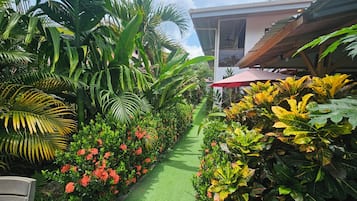 Vue sur le jardin