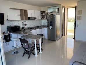 Basic Apartment | Private kitchen | Electric kettle - Pozos Colorados - Apt 1005 Beautiful view (Santa Marta)