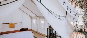 Glamp in a Florida Orange Grove "Magnolia" Tent