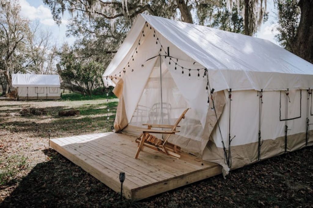 Enceinte de l’hébergement