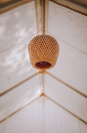 Interior detail - Glamping Dragonfly Tent (Floral City)