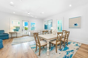 Dining - Steps To Beach & Lagoon, Overlooks Pool, Balcony Gulf Views, 4BR House, Sleep 12 (Gulf Shores)