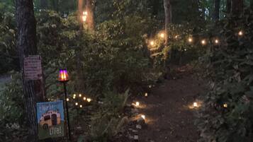 Overnattingsstedets uteområder