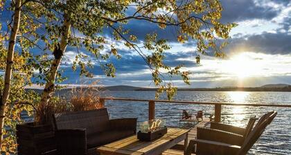 Chalet with unique Sauna on Brome Lake