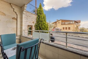 Deluxe-værelse - balkon | Premium-sengetøj, minibar, skrivebord