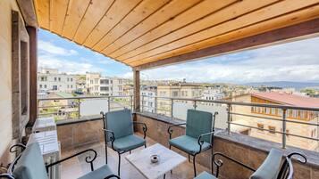 Family Suite, Balcony | Premium bedding, minibar, desk, laptop workspace