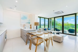 Interior - A-104 Stunning one bedroom corner apartment with a balcony (Cupecoy)
