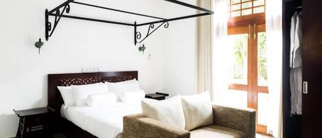 1 soverom, strykejern/-brett, wi-fi og sengetøy