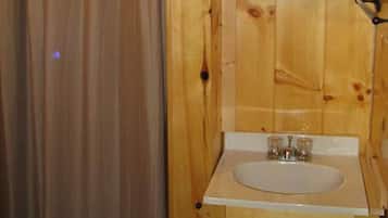 Hair dryer, towels, toilet paper