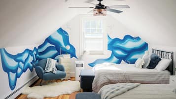 6 habitaciones, cuna de viaje, wifi y ropa de cama