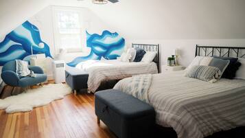 6 chambres, lit parapluie, Wi-Fi